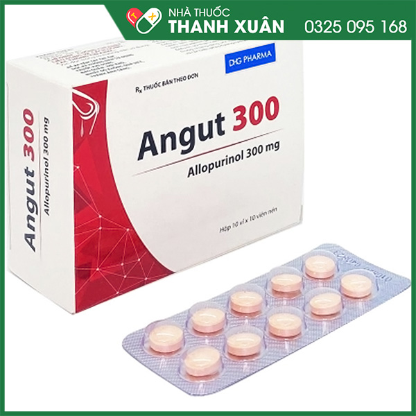 Thuốc Angut 300 điều trị Gout mạn tính